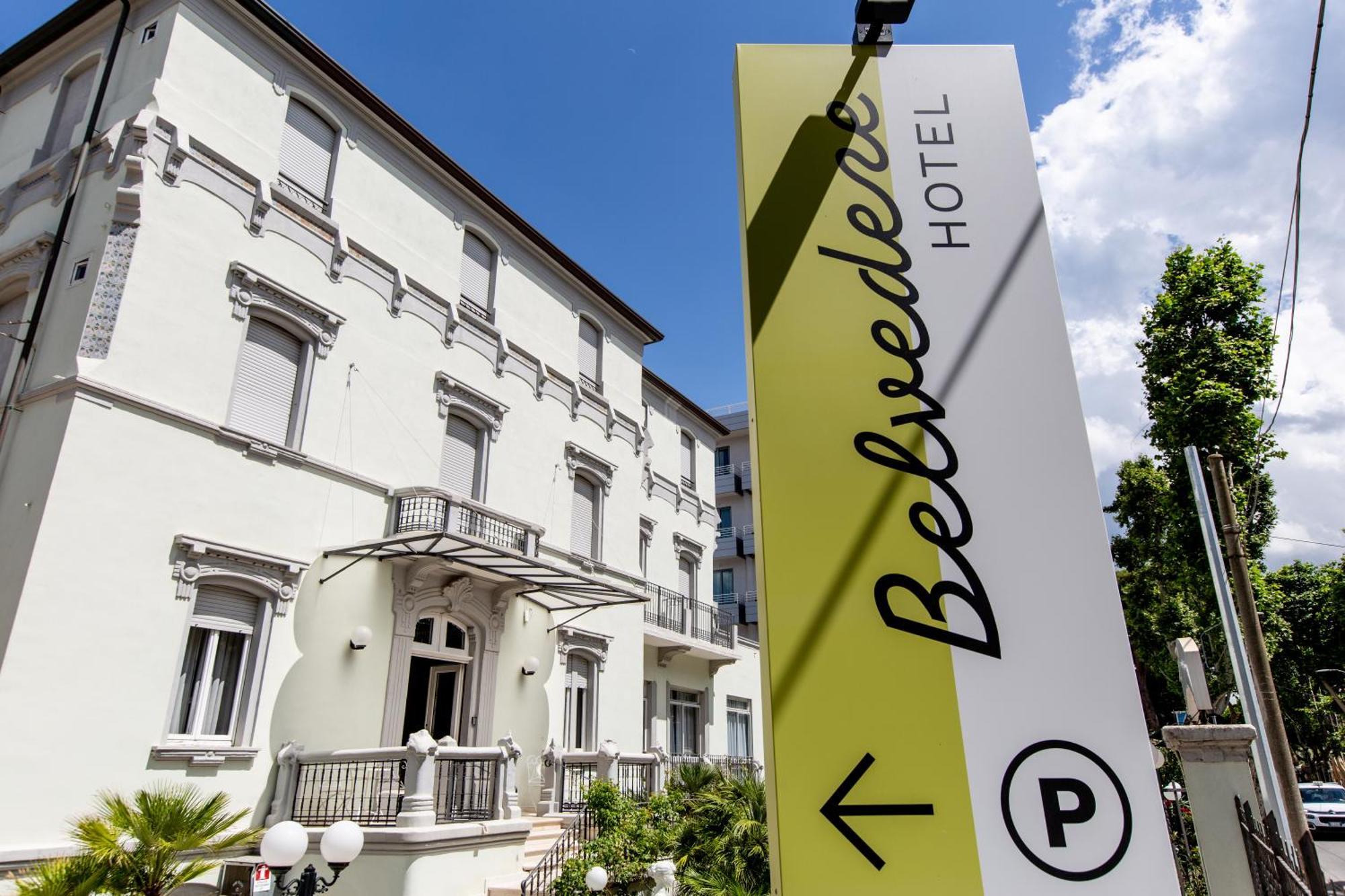 Hotel Belvedere Rimini Exterior foto
